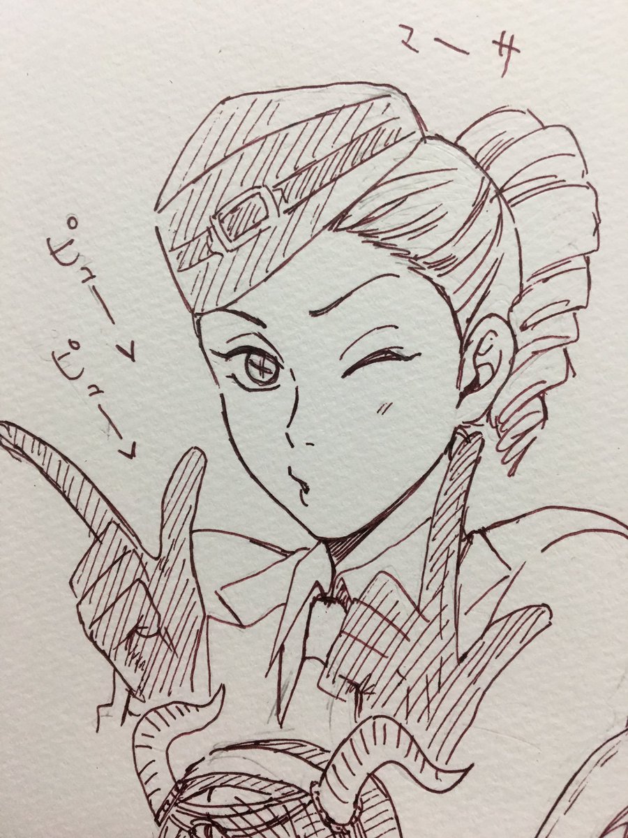 女性陣も描いてみた 