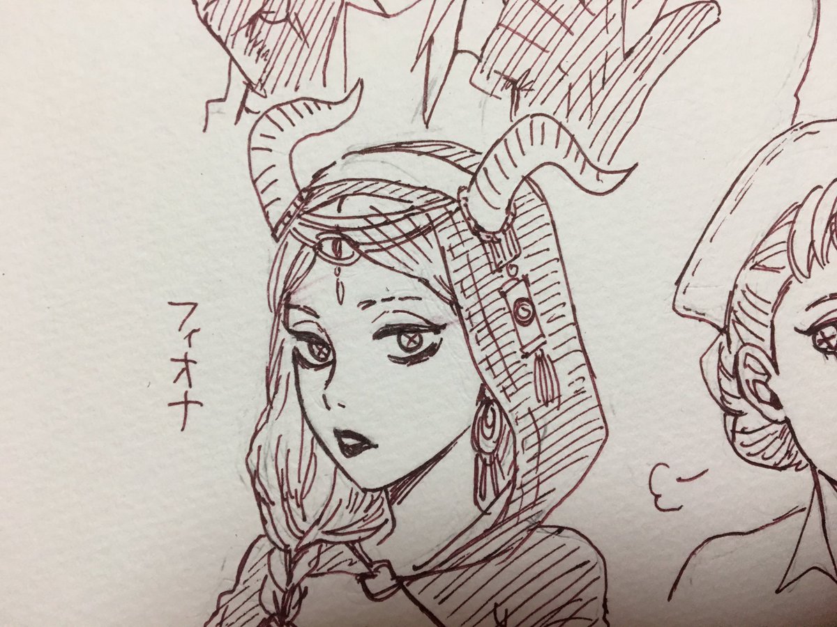 女性陣も描いてみた 
