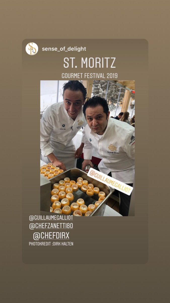 Follow along in real time updates on my IG stories @guillaumegalliot ☝️⛷❄️ <a href="/stmoritz_ch/">St. Moritz</a> #gourmetfestival2019