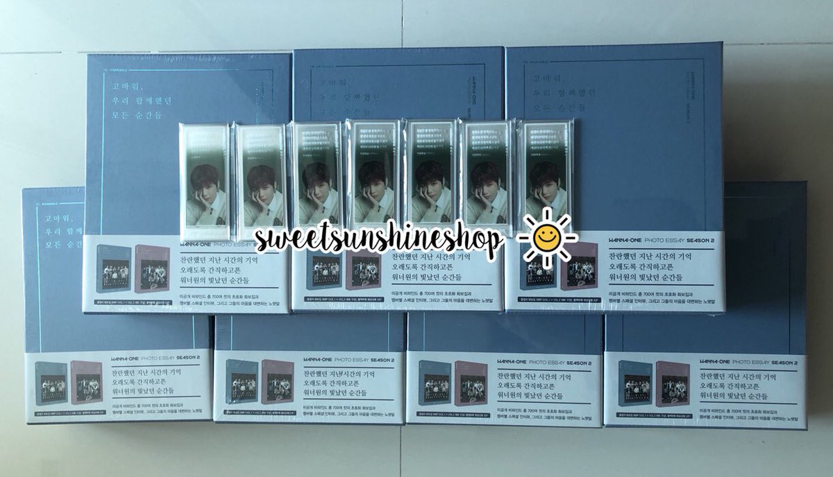 SSSshop_'s tweet photo. ☼ UPDATE 📌
☼ PHOTOESSAY II ไปเคลียร์ภาษีออกมาเรียบร้อยแล้วนะคะ จัดส่งภายในวันอาทิตย์ค่า พอดีกล่องใหญ่ที่สั่งยังมาส่งไม่ถึง🙇🏻‍♀️
#updateSSSshop https://t.co/4p3QiphdAZ