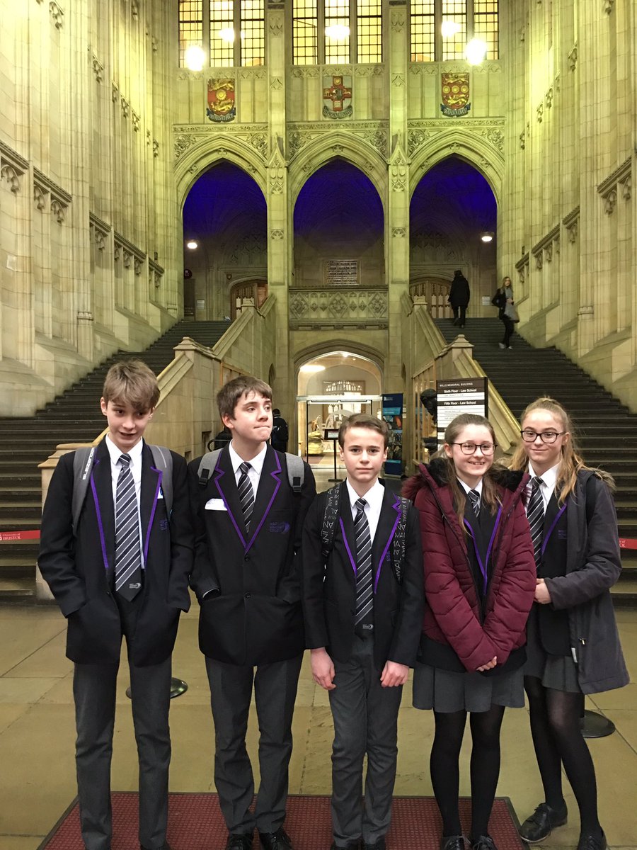 12 year 9 <a href="/WSCminehead/">WSC</a> students are visiting the University of Bristol today, for their <a href="/BrilliantClub/">The Brilliant Club</a> induction. With thanks to <a href="/NextStepsSW/">Next Steps SW</a> for supporting our students with this.