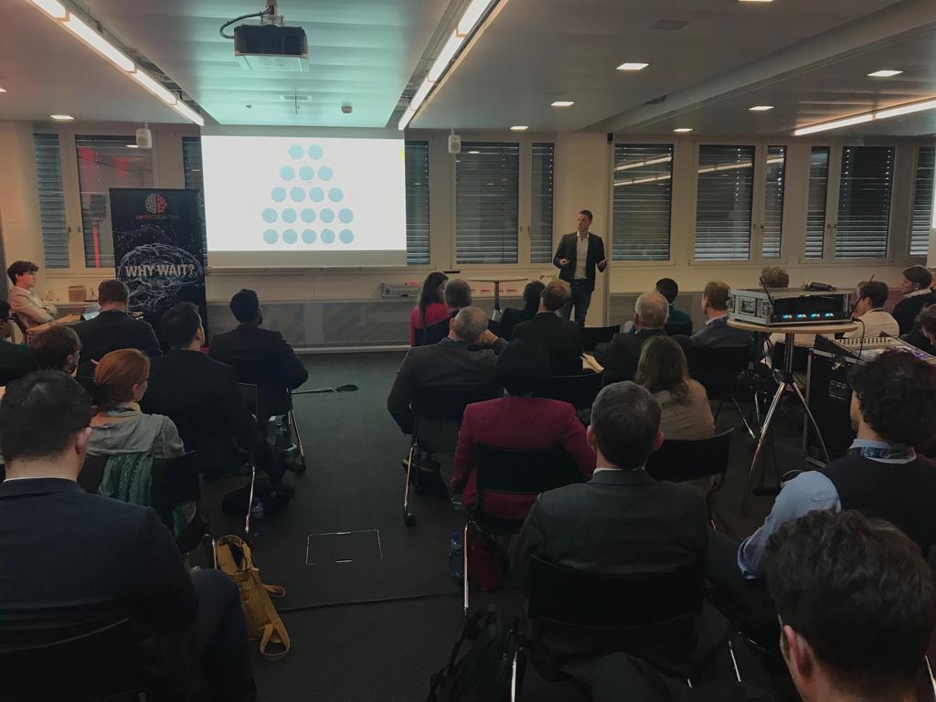 SwissCognitive's tweet image. On @SwissCognitive &amp;amp; @tsystemsch stage: Mark Allibone @mallibone from @noser_eng talking about improving our Monday morning coffee experience with #AI, and how how that actually translates into enhancing customer&apos;s experience.

&quot;You can solve everyday problems with AI&quot;