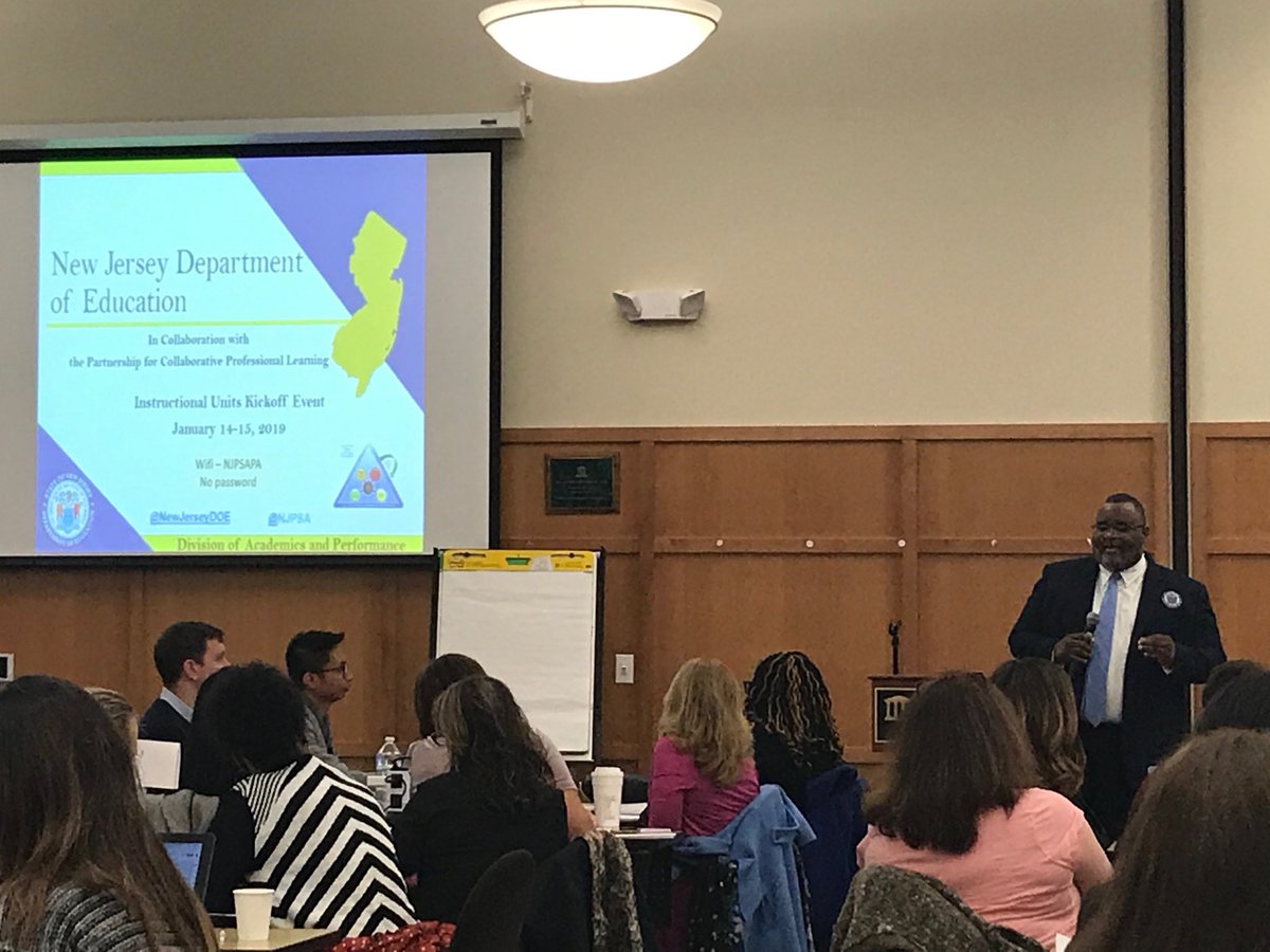 Commissioner Repollet kicking off a great day of learning, working, and collaboration. ⁦<a href="/DrLRepollet/">Dr. Lamont Repollet</a>⁩ ⁦<a href="/lindapeno1/">Linda P. Eno</a>⁩ ⁦<a href="/NewJerseyDOE/">New Jersey Department of Education</a>⁩ ⁦@PatWright11⁩ ⁦<a href="/NJPSA/">NJPSA</a>⁩ ⁦<a href="/bplein/">bplein</a>⁩  ⁦@TonyaDBreland⁩  ⁦<a href="/mcinerney_d/">Donna McInerney, Ed.D.</a>⁩