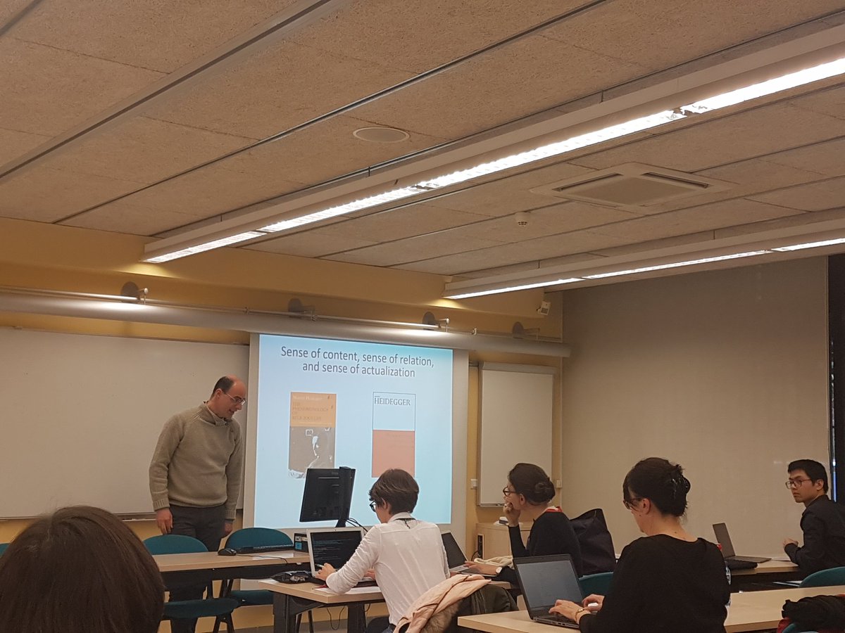 fdevaujany's tweet photo. Next presentation by Andrea Resca and Andrea Benetti  "Comparing teaching methods in a university of the third age according to a phenomenological view"  #RGCS2019 @collspaces https://t.co/DaejDXcnjr
