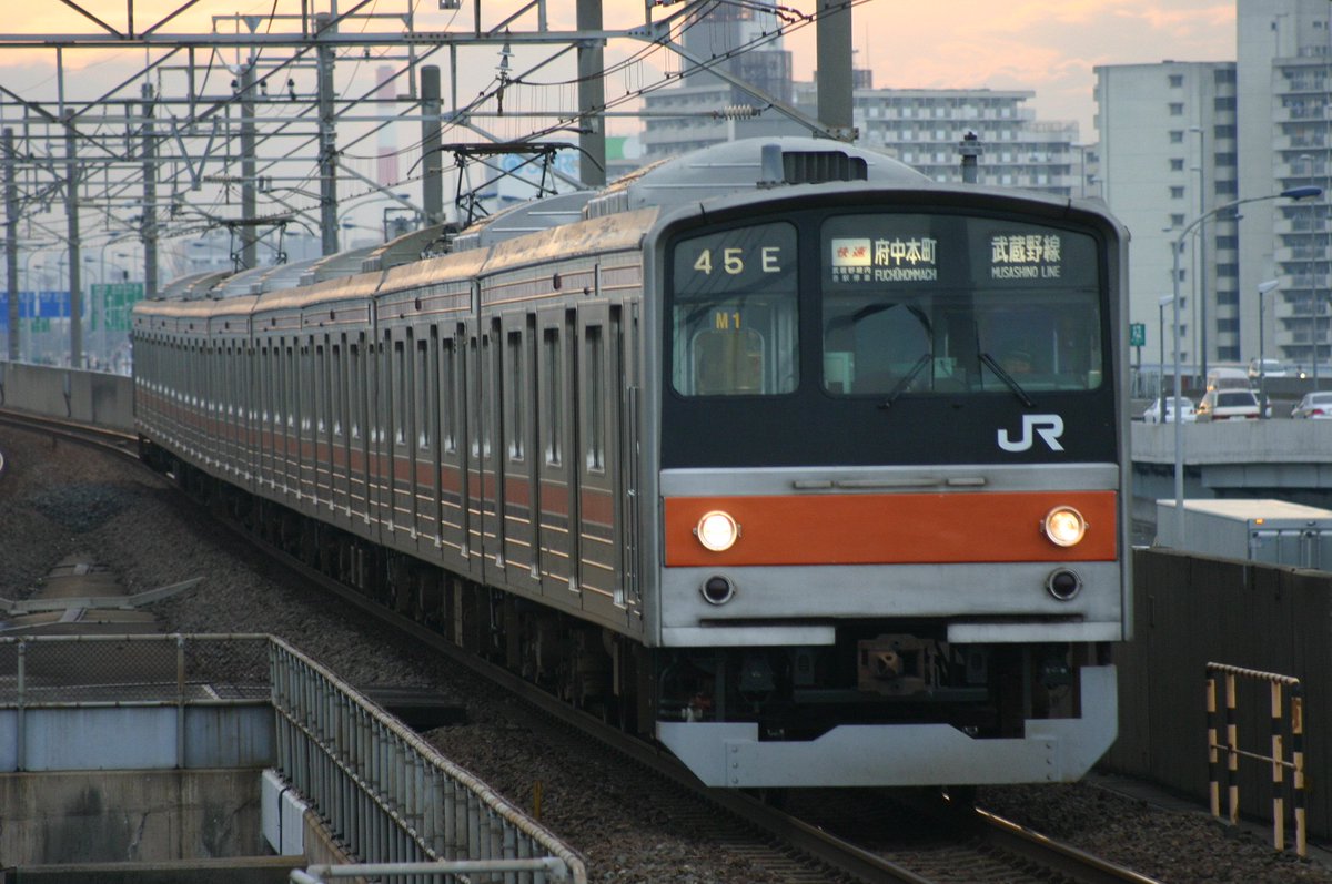 ☆ 205系 武蔵野線 側面 方向幕 むさしのドリーム ☆