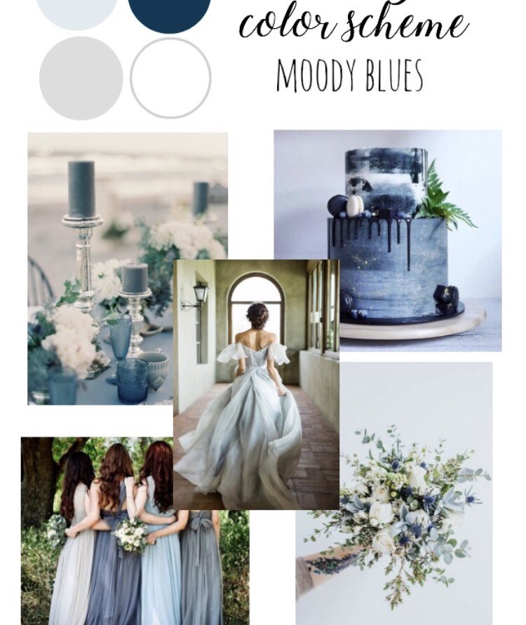 CreationsVelvet's tweet photo. Looks like moody blues are the NEW in!!! Visit our website at. https://t.co/rgp0OHpXMf to find out about more popular colour scheme😊 #wedding #colourscheme #thebigday https://t.co/MpEvlbTb0E