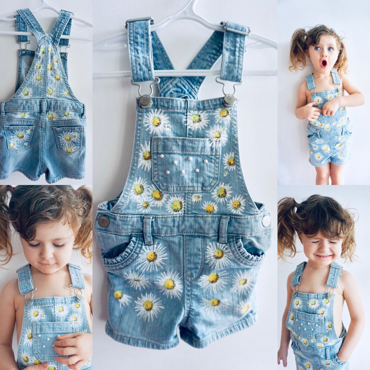 bigbluedenim's tweet photo. Check out these new hand painted overalls! #handpainted #denim #overalls #kidsstyle https://t.co/jTcO5iH4zr