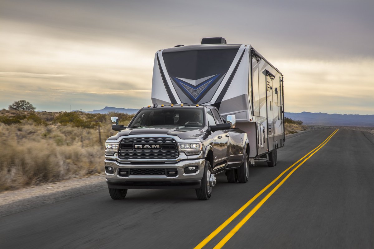 StellantisNA's tweet photo. The 2019 @RamTrucks Heavy Duty, unveiled at @NAIASDetroit, is the segment’s newest benchmark in Heavy Duty performance, capability and refinement. Take a closer look at how it is engineered to inspire best-in-class confidence. #NAIAS #RamAutoShow https://t.co/SPzT04WqyV https://t.co/Gkc8UwYfHm
