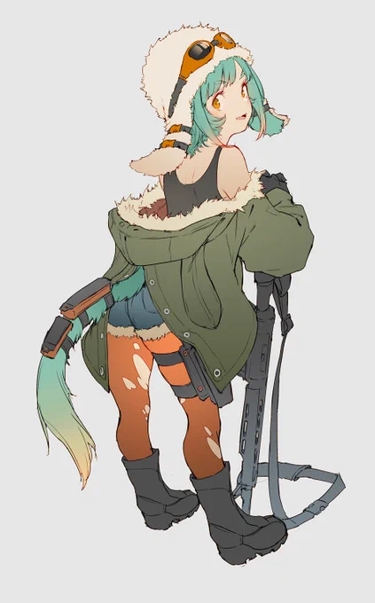 バーチャル空間の銃は、ファッションになるのかもしれない。
#ケモノファブリック 