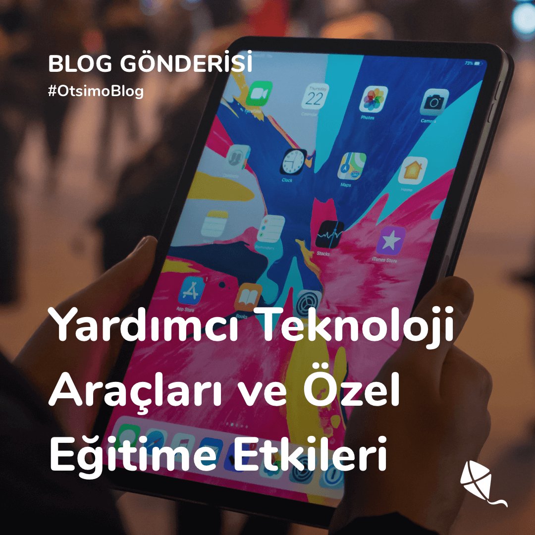 OtsimoTR's tweet photo. Yardımcı teknoloji, engelli bireylerin günlük hayatlarına devam etmelerine yardımcı olan araçlardır. Bu araçlar, çocukların toplumsal uyumlarını ve akademik performanslarını arttırmak için kullanılabilir. Daha detaylı bilgi için: https://t.co/Cuhsh7GtbD #OtsimoBlog https://t.co/hLPxMpAeC3