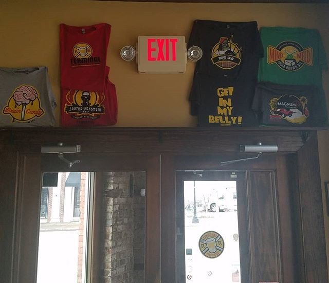 10 year, 10 day Growler give away!!!
Today 1st person to buy a Terminal Brewhouse T-shirt wins a Growler!

Must be 21 to win!!!