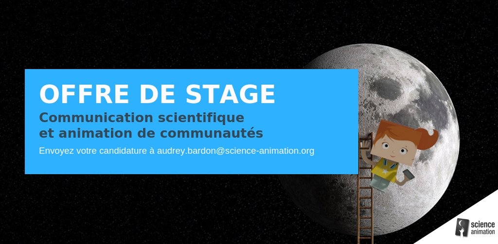 instantscience's tweet photo. [📣 Offre de STAGE] Rejoignez-nous pour un stage de #Communication #Médiation scientifique et animation de communautés à Toulouse. 
Missions variées, super équipe. On peut vous garantir que vous allez adorer... 😉

https://t.co/mG17gw31vx
#CST #comsci https://t.co/4e5MBHS68y