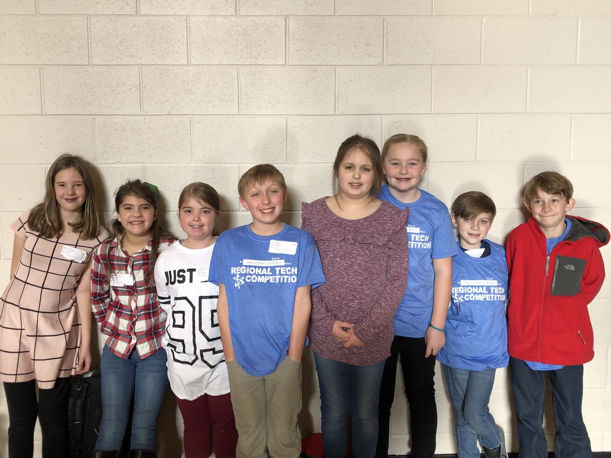 LulaElementary's tweet photo. So proud of all our Bulldogs who competed at the Technology Fair. It was a great day. @Hall_Schools @HallCountyWBL #HallCoTechCo19 https://t.co/2ekKuI0QpC