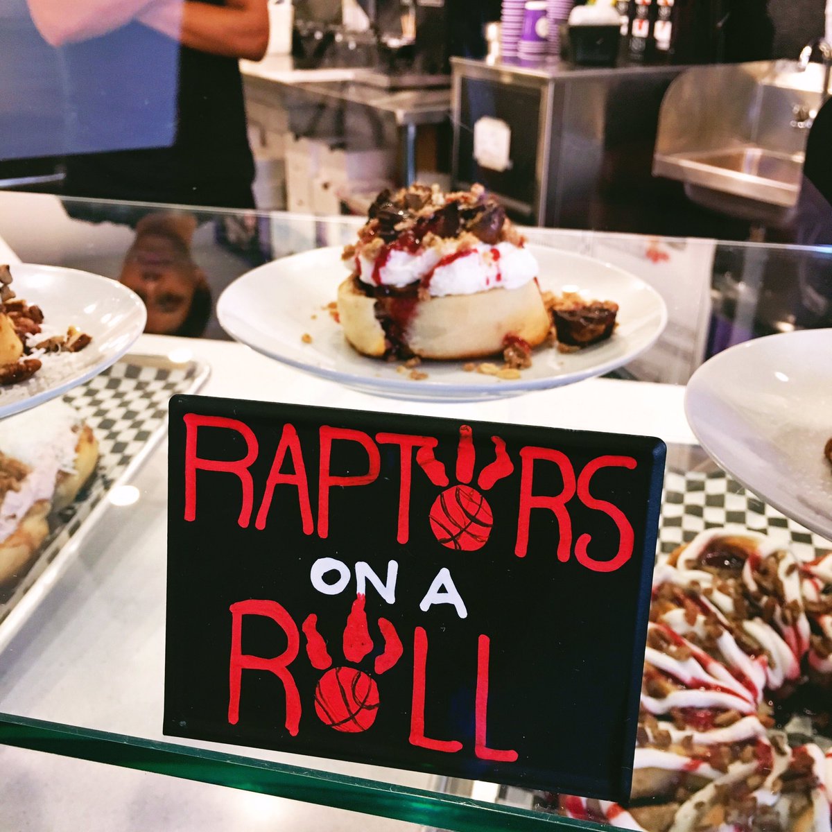 BroadviewDanBIA's tweet image. For all you @Raptors fans - try @Cinnaholic ‘s  ‘Raptors On a Roll’ . 

Wishing them luck this Thursday against the Phoenix Suns!!
#danforthliving #riverdaleto #raptorsfans