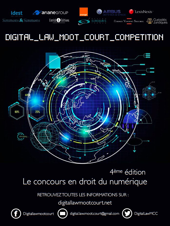 EnrickBEditions's tweet photo. La @DigitalLawMCC vous propose de plancher cette année sur la #cyberguerre et la #cybersecurite
Le concours est ouvert aux étudiants en droit de tout niveau et à l'international. Inscrivez vous avant le 11 février ! Plus d'infos : https://t.co/c5aDYxmROS
#DLMCC #droitdunumérique https://t.co/xG2AD7OEHH