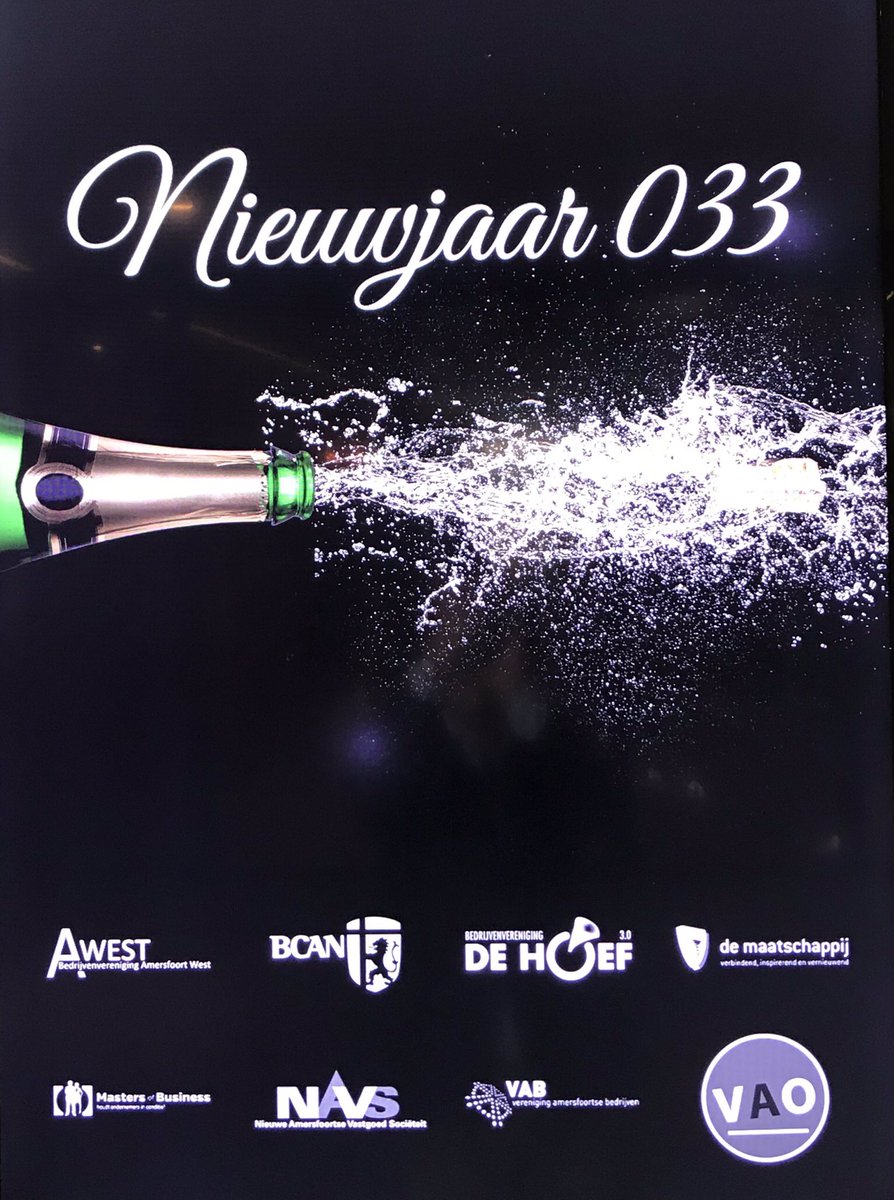 Ook wij zijn klaar voor #Nieuwjaar033 dat om 17.00 begint @FlintAmersfoort...