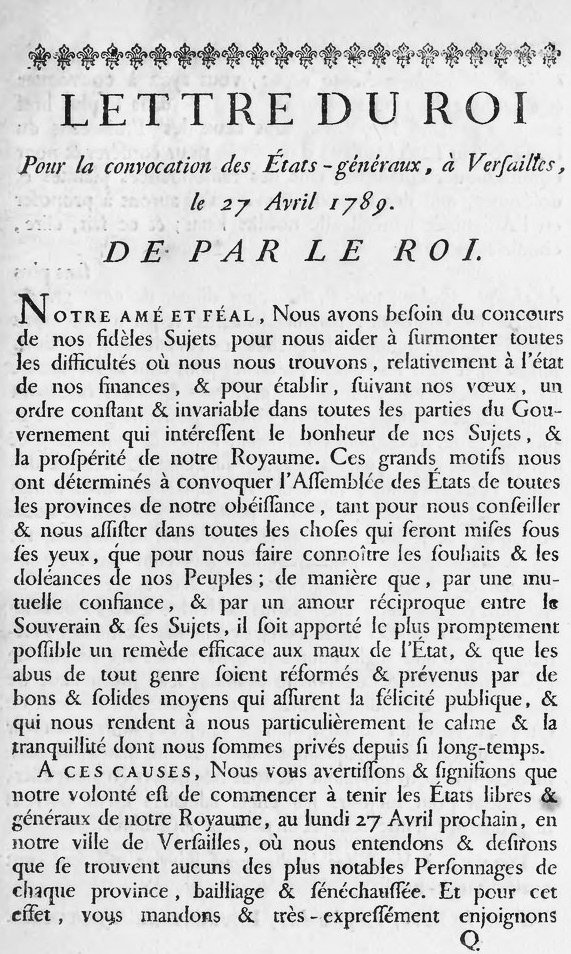 stephanerocket's tweet image. En 1789... #SameShitDifferentDay #LettreDuRoi