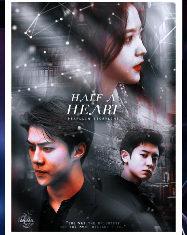 Half A HeartCompletedAngst, DramaSehun x OC x Chanyeol x JonginPeople who love drama are recommended to read this  https://www.asianfanfics.com/story/view/1285102/half-a-heart-angst-drama-romance-exo-sehun-chanyeol-chanyeolxoc-chanyeolandoc-sehunandoc-sehunxoc-ceoau