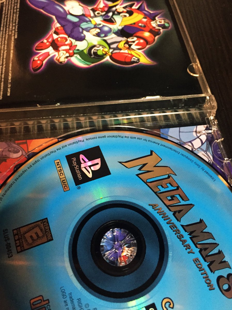 Happy #PS1day!  Got a fun little gem here, Mega Man 8 for the PlayStation 1!   Who else has played this one?  Where does it rank in the Mega Man series for you?  

#retrogaming #gamersunite #Megaman