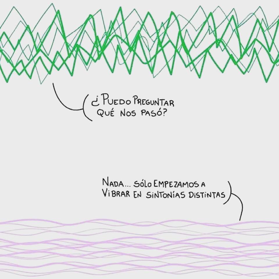 ‘No te lo tomes personal. Es vibracional.'