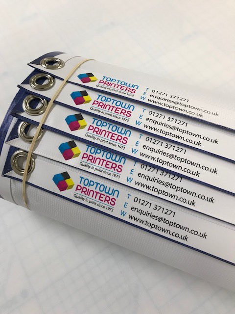 Here’s a batch of banners ready for despatch... contact us for your banners, posters, signs, vehicle graphics... infact anything that is LARGE FORMAT! #Barnstaple #NDevon #printers #onestopprintshop #largeformat #litho #digital