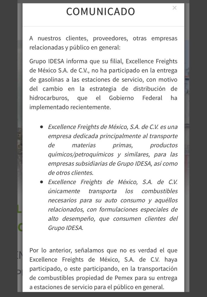 capcerv's tweet photo. @GuillermoCeronM @JimenezEspriu @ferbelaunzaran @CarlosLoret Mentira! Informense bien antes de decir estupideces! https://t.co/4SV6RrITCx
