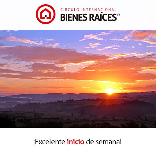 cibrmexico's tweet photo. ¡Te deseamos un excelente #InicioDeSemana!

#FelizLunes #CIBR #VentoTuCasaRápido #RentoTuCasaRápido #Inmobiliaria #AsesorInmobiliario #BienesRaíces https://t.co/POHkhuyOc7