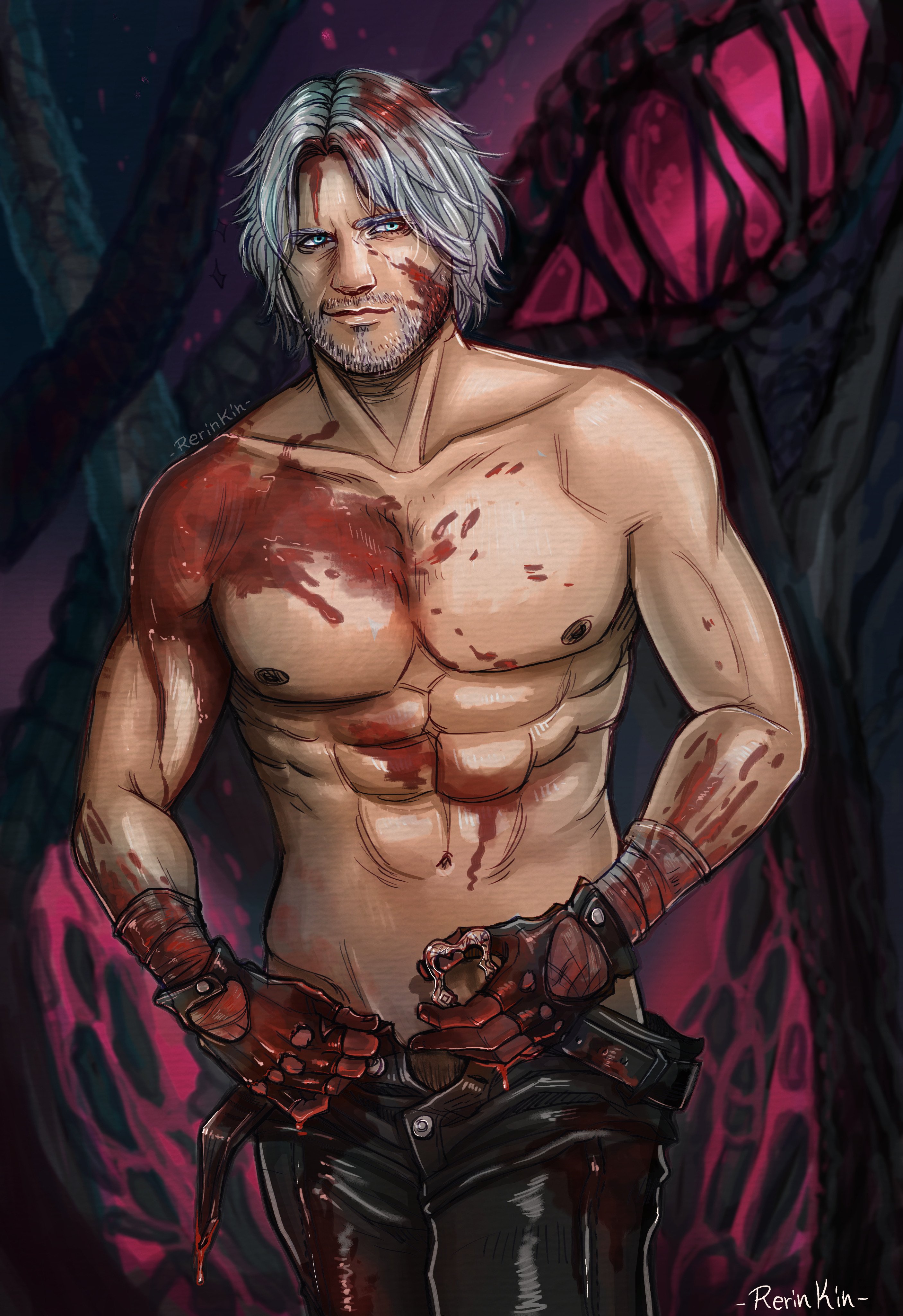 Dante from Devil May Cry Fan Art