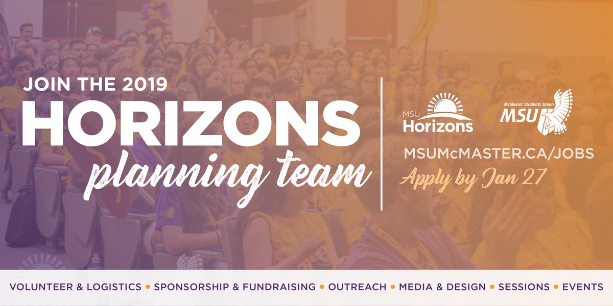 Join the <a href="/MSUHorizons/">Horizons Conference</a> planning team! 
We are hiring for multiple positions.

Applications close January 27.