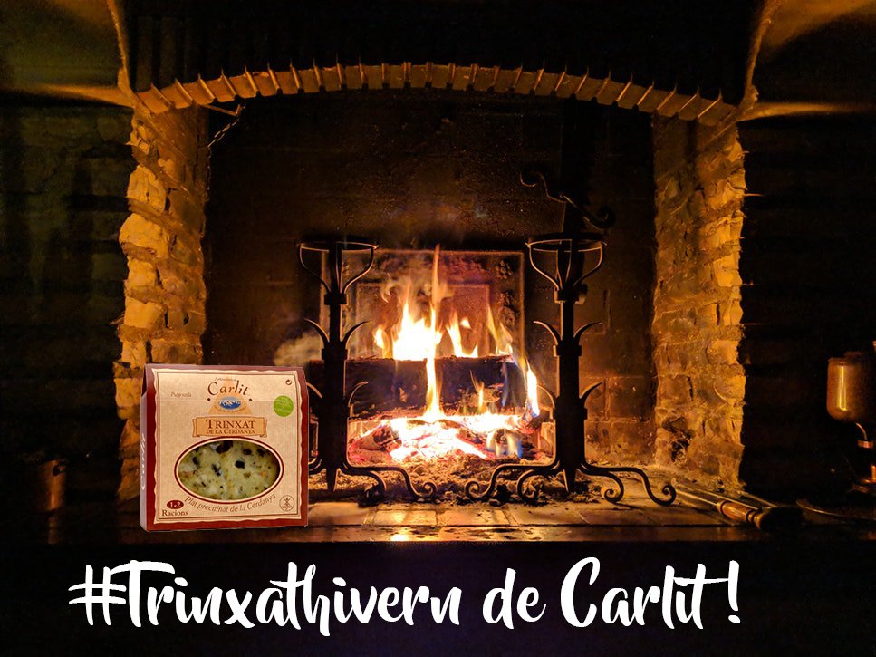 carlitcerdanya's tweet photo. I què, que faci fred? Els que tingueu llar de foc, doncs bona llar de foc. I als que no, un bon plat de trinxat Carlit reconforta com el que més! Per què ens agraden tant les llars de foc?!!
#FansCerdanya #TrinxatCarlit #TrinxatCerdanya #Trinxathivern https://t.co/VxS3TWW7Qq