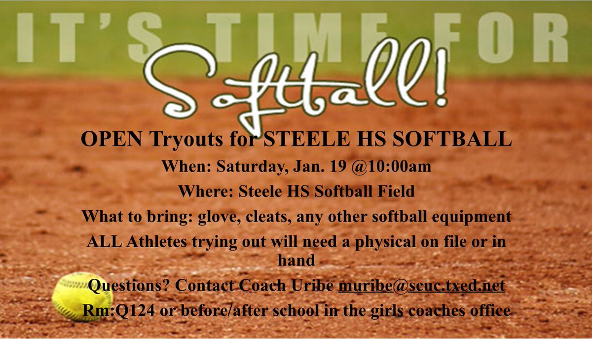 Steele Softball tweet media