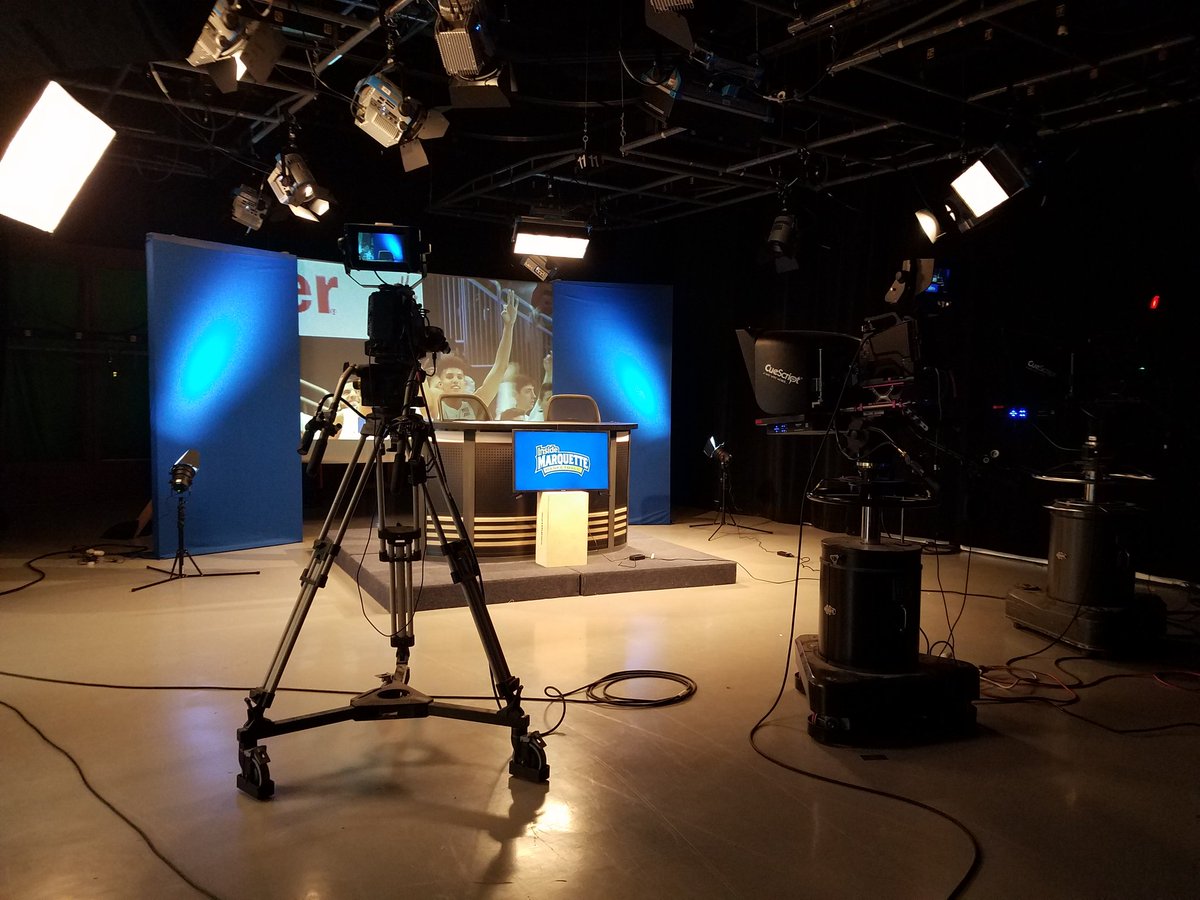 mpc_mil's tweet photo. Ready to record another edition of Inside Marquette Basketball https://t.co/cTp5l8qOhJ