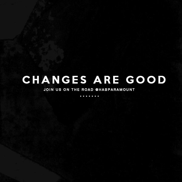 #ChangesAreGood