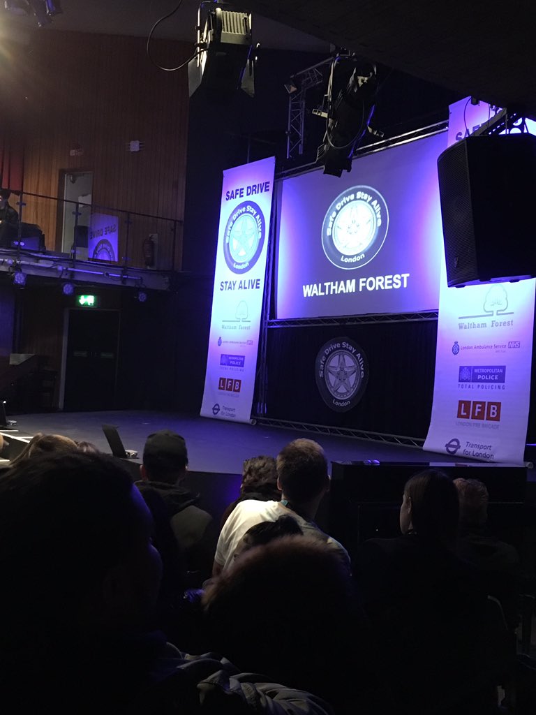 rushcroftsoccer's tweet photo. We are proud to be at the #safedrivestayalive in Waltham Forest 🚗 #walthamforest #MetPolice ##LFB #transportforLondon https://t.co/ACFP6YV0ee