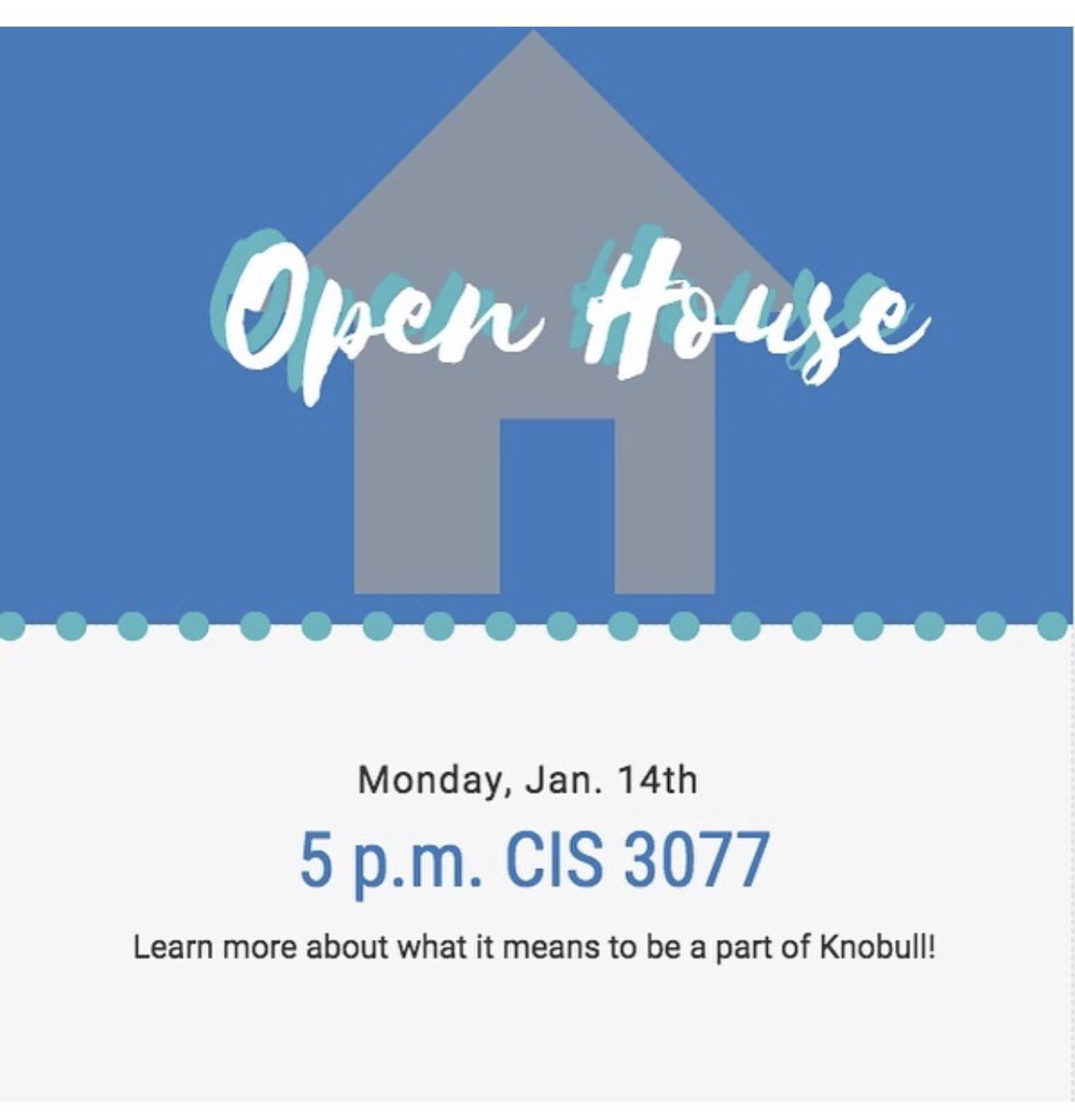 KnoBullPR's tweet photo. Don’t forget to stop by and see us today @USF_ZSAMC room 3077! We will be there to answer questions and share some free snacks! https://t.co/yD2c9TKd2G