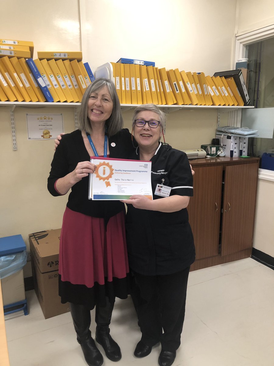 ULHT_QIP's tweet photo. @HurrellSharon and I had a lovely time today catching up with people from the last cohort. We also had the pleasure of presenting Cathy Thuis-Harris and Mandy Edge with their certificates! @JanSobieraj @ULHT_News @mrayson @barrowboy2 @MelvinWar2004 https://t.co/TovjMSH4la