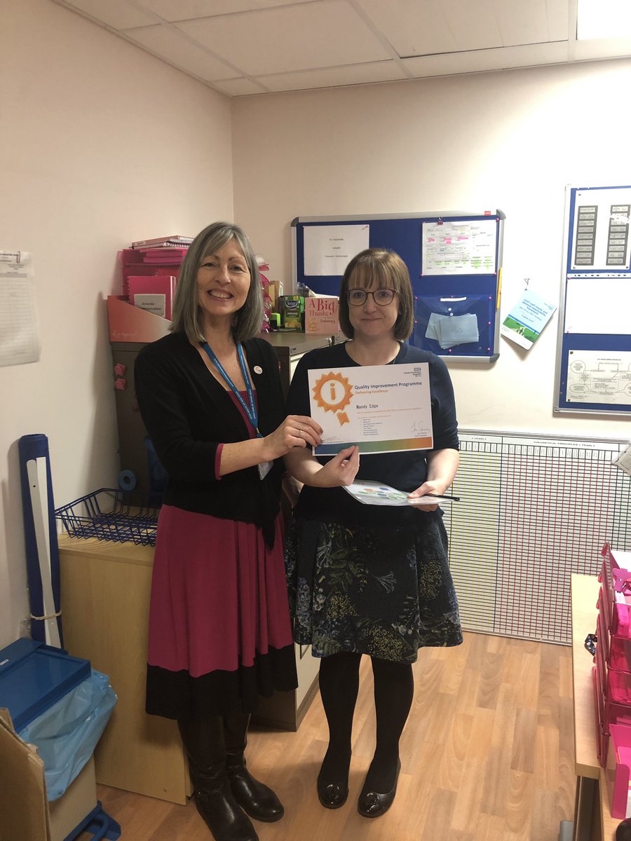 ULHT_QIP's tweet photo. @HurrellSharon and I had a lovely time today catching up with people from the last cohort. We also had the pleasure of presenting Cathy Thuis-Harris and Mandy Edge with their certificates! @JanSobieraj @ULHT_News @mrayson @barrowboy2 @MelvinWar2004 https://t.co/TovjMSH4la