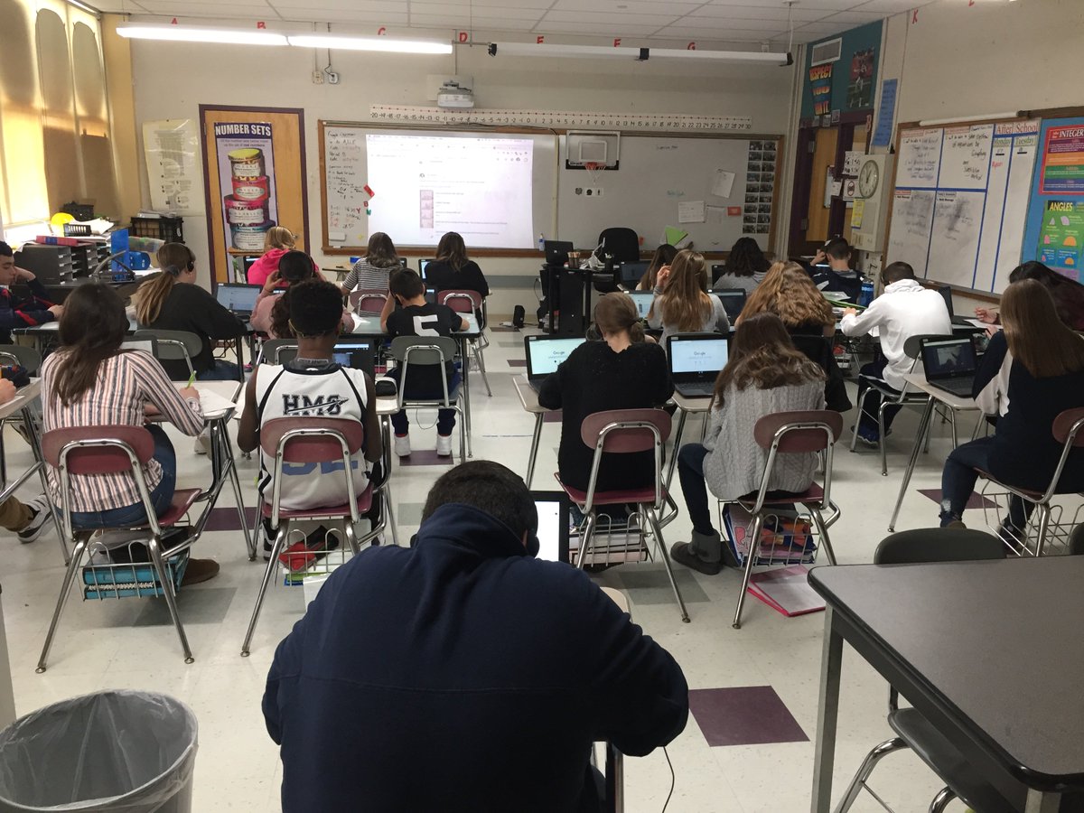 MrBotelho5's tweet photo. 8th grade MATH Independent Study Session with video answers to use as they study @HurleyMiddle  #HMSMonday @DrWhalen3 @MsBhmsAP https://t.co/ENimURsoEv