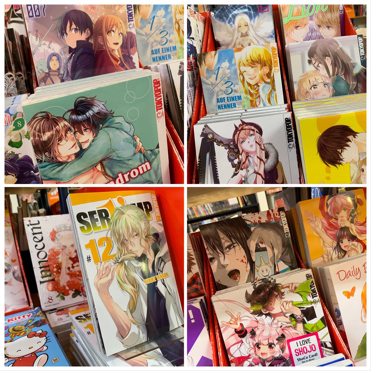 Modern_Graphics's tweet photo. Mhhhh, knusprig frisch aus @TOKYOPOP_GmbH's Backofen. Die Druckerschwärze verbreitet ihren lieblichen Duft im Laden und darüber hinaus. Eine feine Note Abenteuer, Romance und einige geheime Zutaten versprechen Manga-Menüs für die verschiedensten LeserInnen aller Altersstufen. https://t.co/VUNvzU4qOW