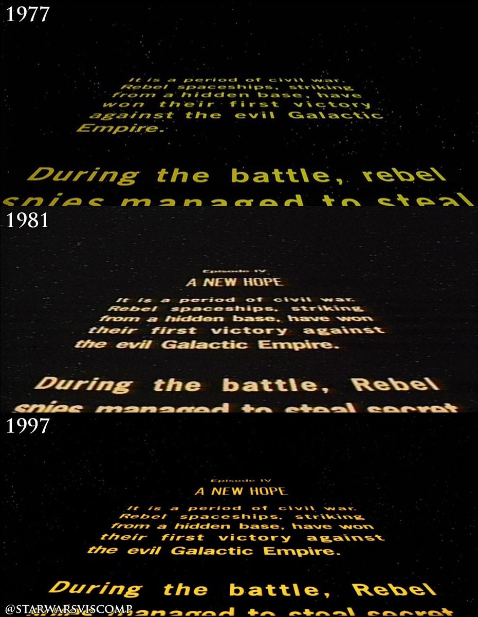 date mentioned in star wars intro