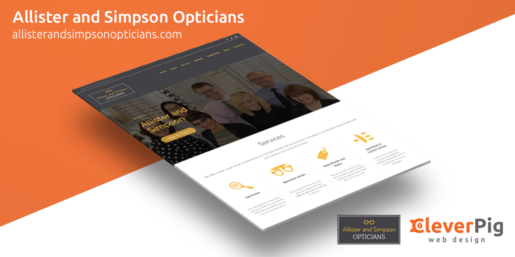 cleverpigweb's tweet photo. Congratulations to @NestonOptician who have kicked off 2019 with a brand new website. A pleasure working with you guys... 👀👓 

https://t.co/rrDU995UDp 
#opticians #webdesign #newwebsite https://t.co/thhL3dGBrE