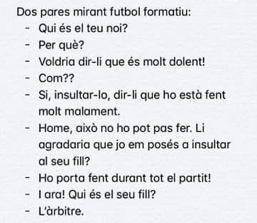 ArbitresH's tweet photo. Això és el que els hi passa als nostres familiars a la grada... (els valents que alguna vegada ens acompanyen)... #arbitres #hoqueipatins https://t.co/KHdoDiJHNi