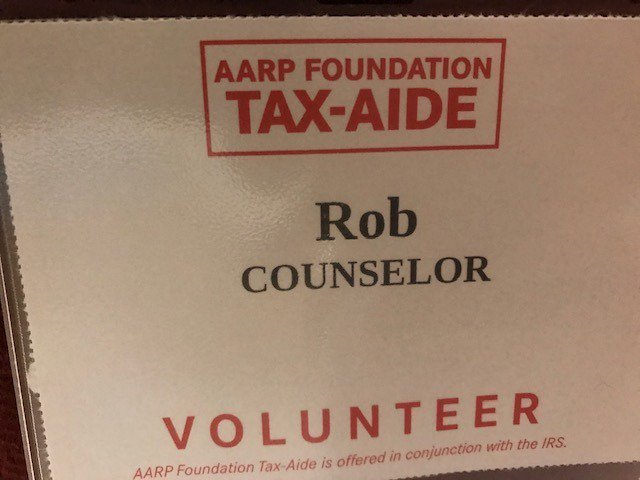 JoannaAliseAin's tweet image. My dad, Rob, just emailed me this photo. He is a first-year #FreeTaxPrep volunteer.  #likedaughterlikefather #prouddaughter
