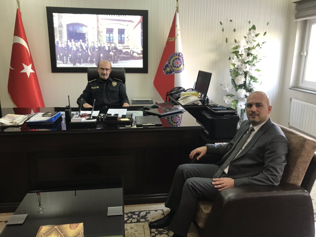 Kilis İl Emniyet Müdürümüz Günter Şenses’i ziyaret ettim.