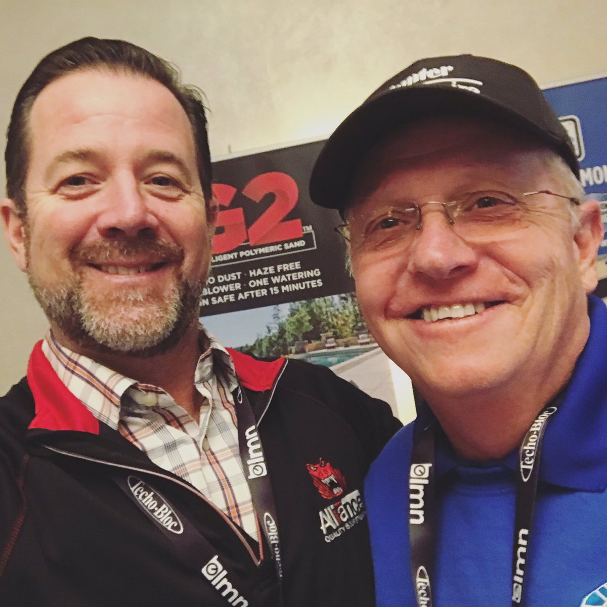 AllianceGator's tweet photo. Rick Batagglia of H20 Matic and Topher Grennan (Alliance Sales Manager, Mid-Atlantic) catching up at today’s @techobloc Showcase in Charlotte, NC. 😎
-
-
-
#g2crew #hardscapelife #alliancegator https://t.co/nffEY246h9
