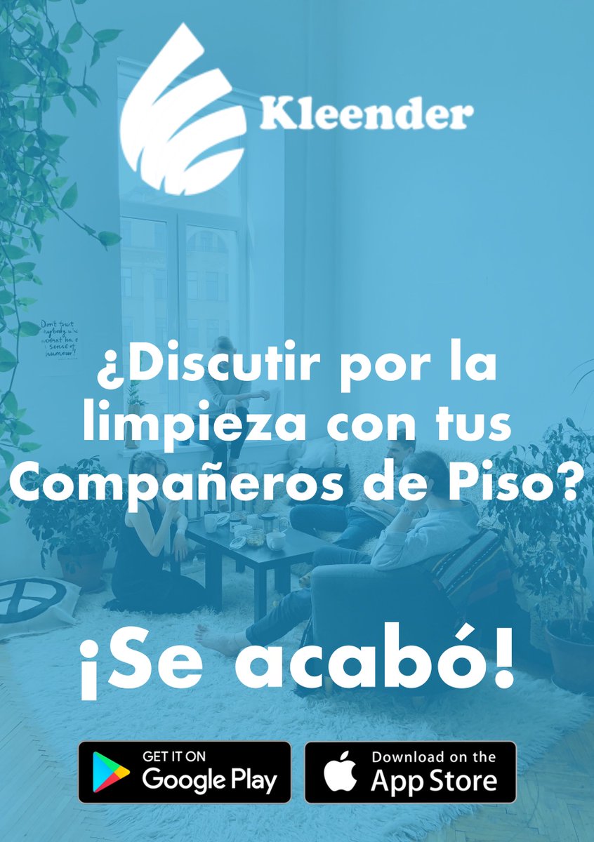 Kleender_ES's tweet photo. ¡Ya está disponible Kleender!
Tanto para iOS como Android.

La limpieza en pisos compartidos ya tiene solución.
https://t.co/CnHCLxWEdn 

#kleender #piso #compartido #pisocompartido #universitario #limpieza https://t.co/Uusdpx1WVF