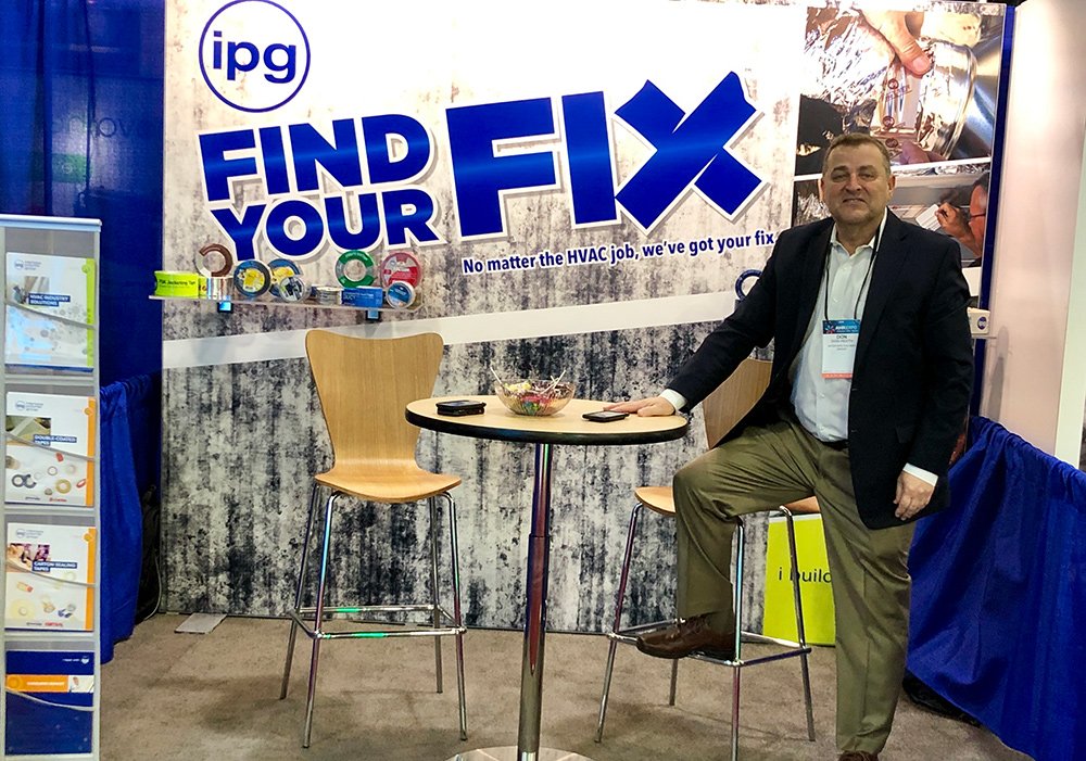 IPGtape's tweet photo. IPG is at AHR Expo in Atlanta with the quality HVAC tapes you need to fulfill customer expectations. Find Your Fix ๐ at Booth C6967!
#AHRExpo #AHRExpo2019 #FindYourFix https://t.co/JY85XIuI2D