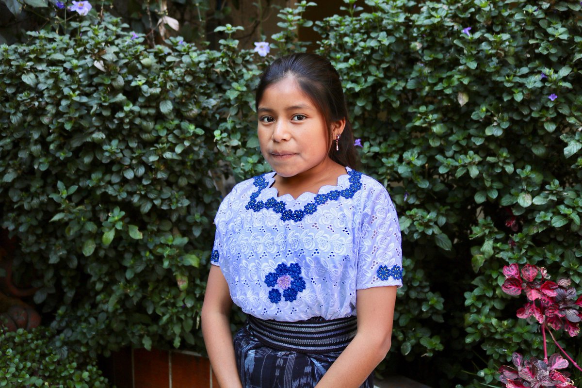 shesthefirst's tweet photo. When #STFScholars work not just toward graduation but their professional dreams too, that's some serious #MondayMotivation. 🤩

Shout out to #STFScholar Ingrid in Guatemala who aims to be a tour guide one day—so she participates in the Access club in school to learn English. https://t.co/LZNx7DG5Mt