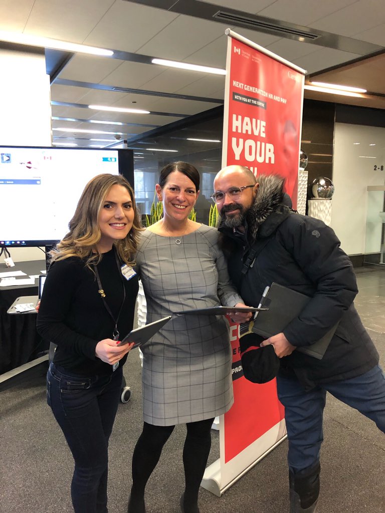 Huge shout out to the #NextGenHRPay team for the work they’ve put into today’s User Expo and the many more that will run until February 11! 

We hope to see you there! #GOC