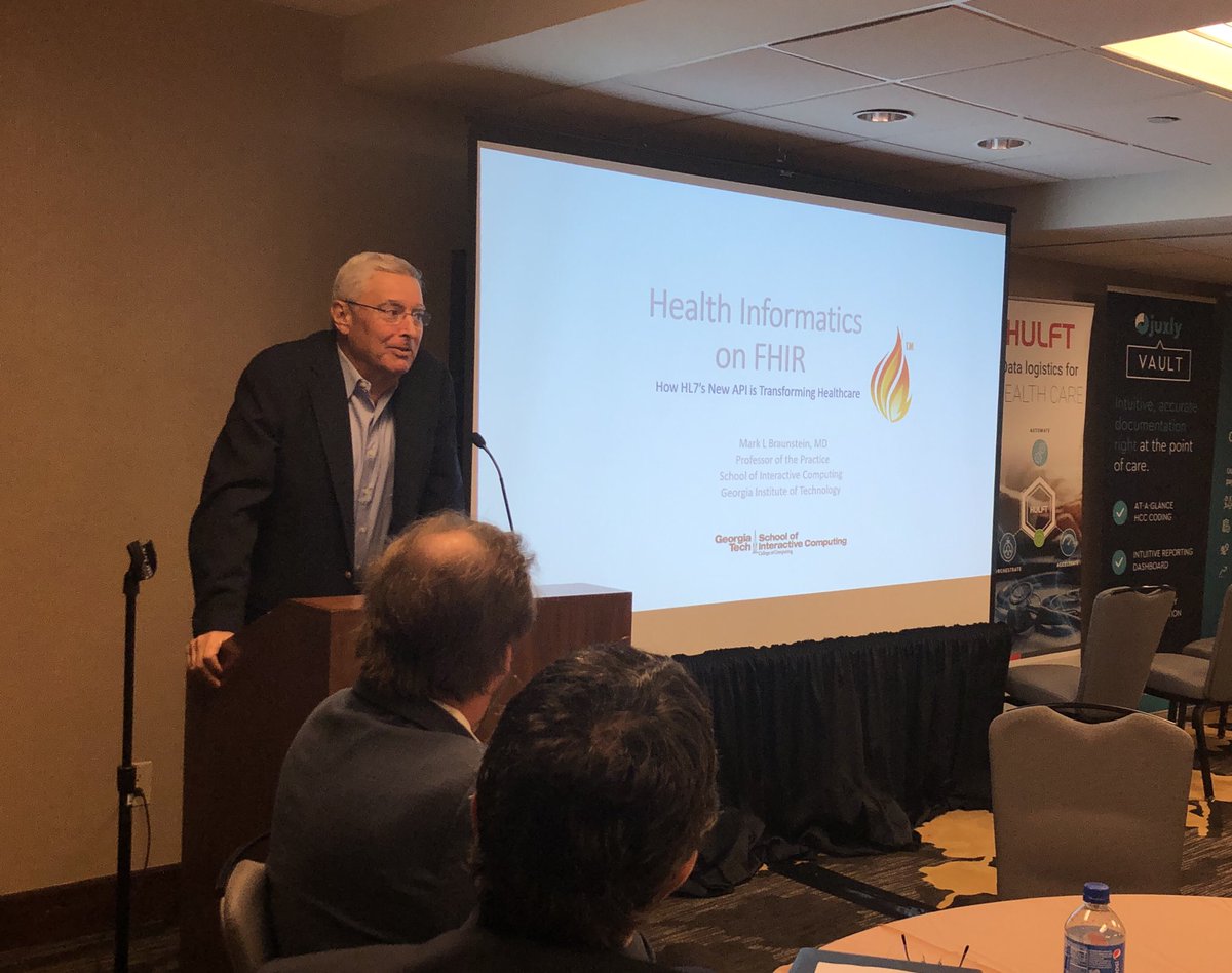 Viet Nguyen (@vietnguyenmd) on Twitter photo Enjoying a great talk from an Informatics pioneer - Mark Braunstein, MD <a href="/HL7/">HL7 International</a> #PayerSummit Enjoying a great talk from an Informatics pioneer - Mark Braunstein, MD <a href="/HL7/">HL7 International</a> #PayerSummit